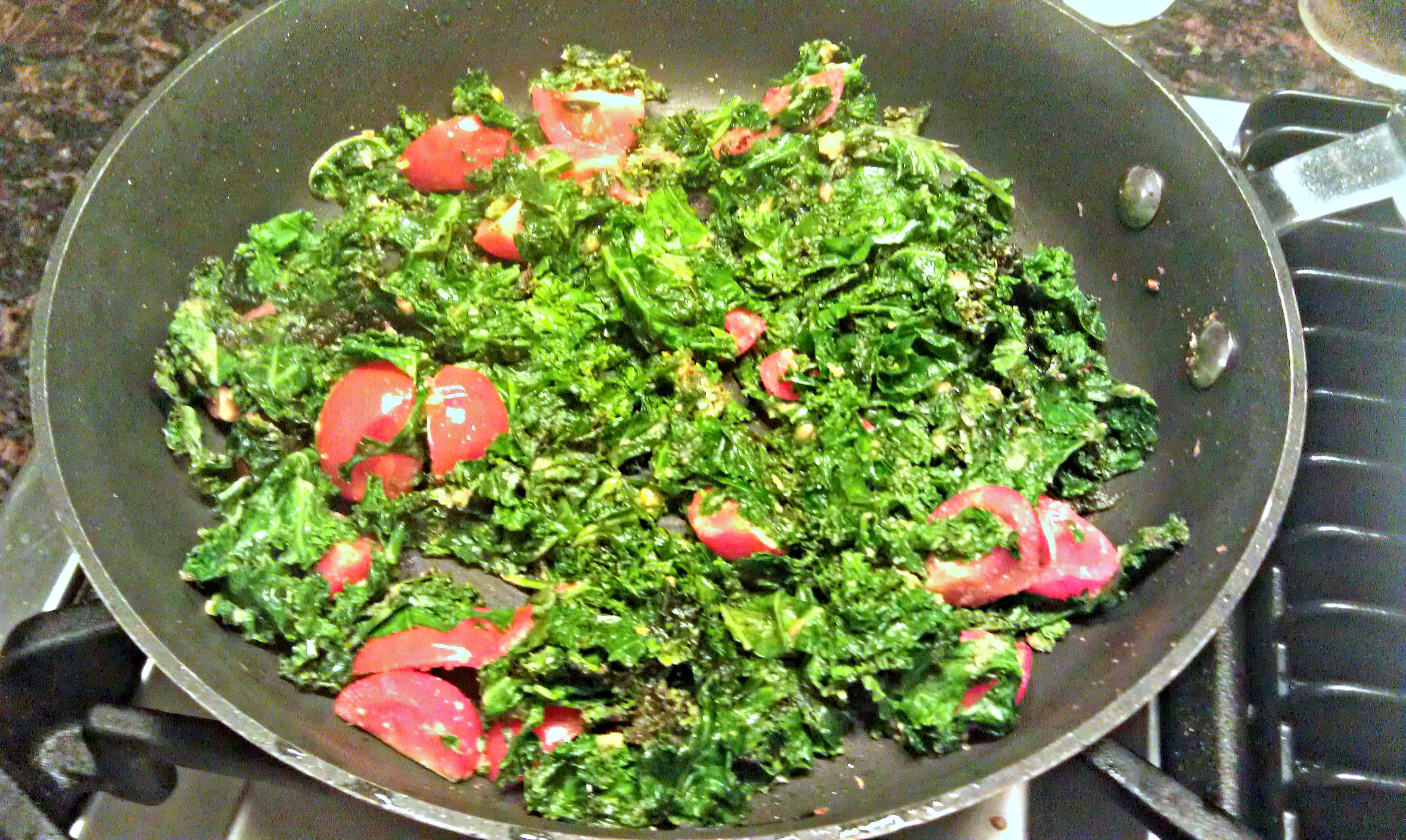 Kale and Tomatoes 2