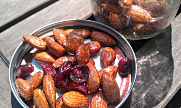 Toasted Almonds and Cranberries